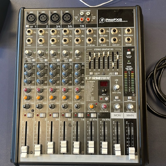 Mackie profx8 audio Mixer